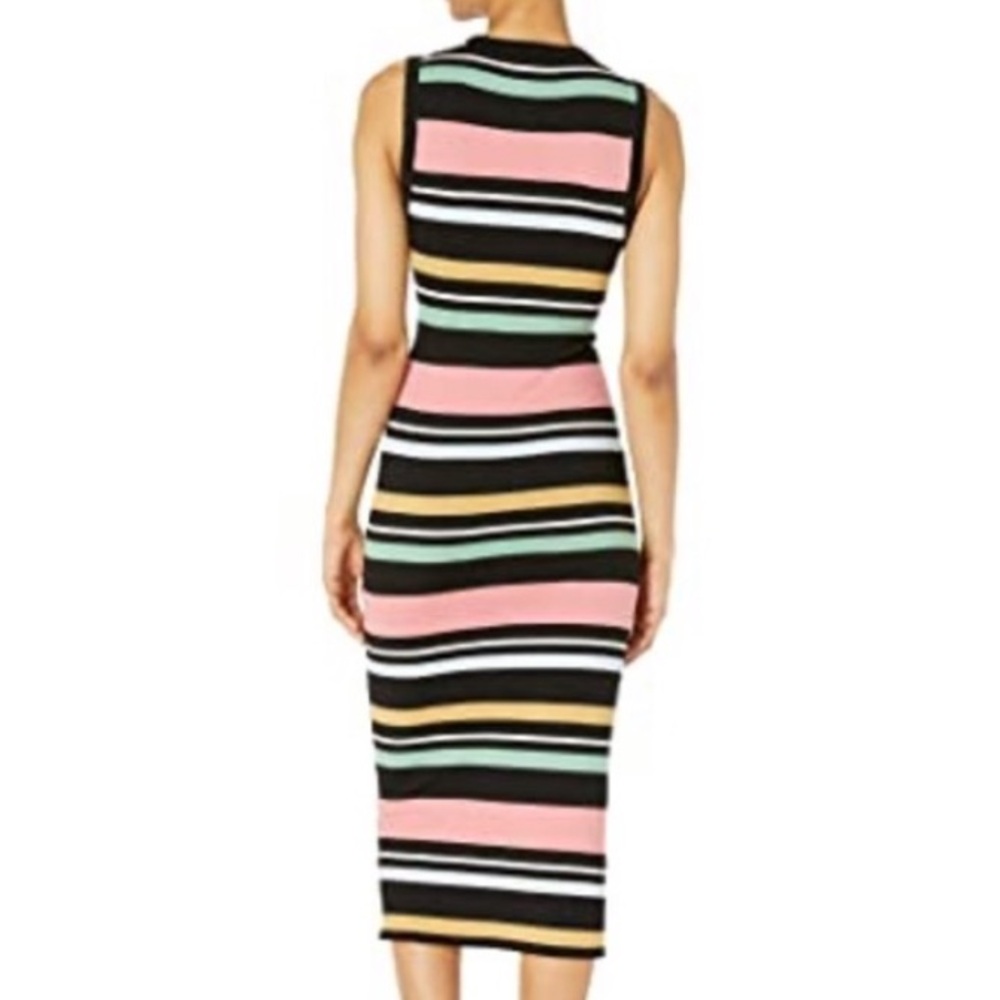 Bcbgeneration Striped Multicolor Bodycon Maxi Dre… - image 5